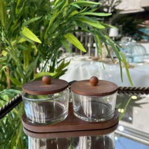 Сет Стаклени Здели 2 парчиња