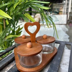 Сет Стаклени Здели 3 парчиња