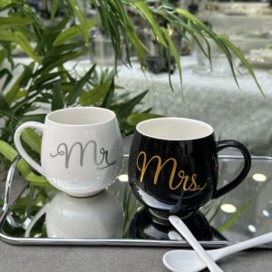 Шољи за кафе, Мr, Mrs