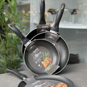 L-Сет тави гранит Chef Gusta