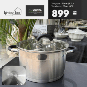 Chef Gusta Тенџере 22cm (4.7L)