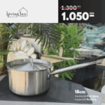 Тенџере ростфрај 18cm