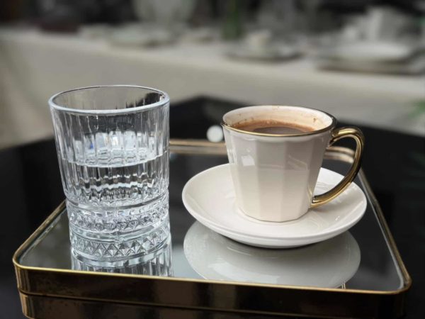 Сет 6 филџани за кафе 229ml и 6 чаши за вода 340ml – 12 парчиња