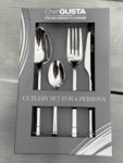 Сет Есцајг Chef Gusta Italy – 18/10 медицински челик, за 6 лица