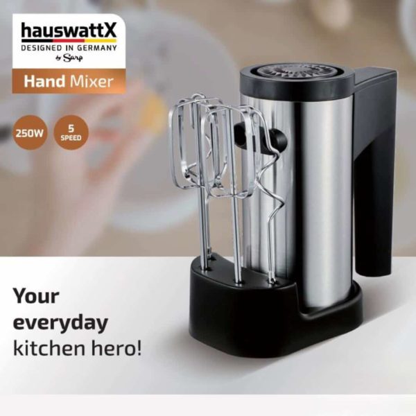 HAUSWATTX Рачен Миксер, 250W, 5 Брзини
