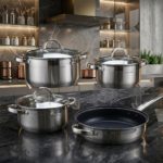 Chef Gusta Сет Тенеџериња и Тава Со Капак 8/1