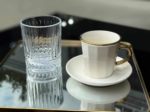 Сет 6 филџани за кафе и 6 чаши за вода “Elegant Touch” – 12 парчиња