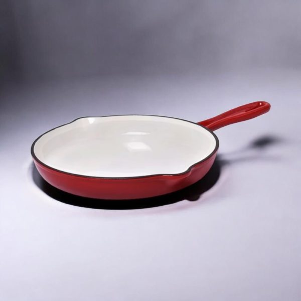 Премиум тава од леано железо (Гус) со емајл - 27 cm