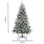 Alpine Frost Новогодишна Снежна Елка, 240cm