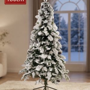 Snow Pine Новогодишна Снежна Елка со шишарки, 180cm
