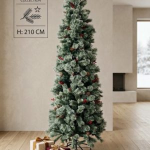Ливинг Инн Holiday Heritage Новогодишна Елка со бобинки и шишарки, 210cm